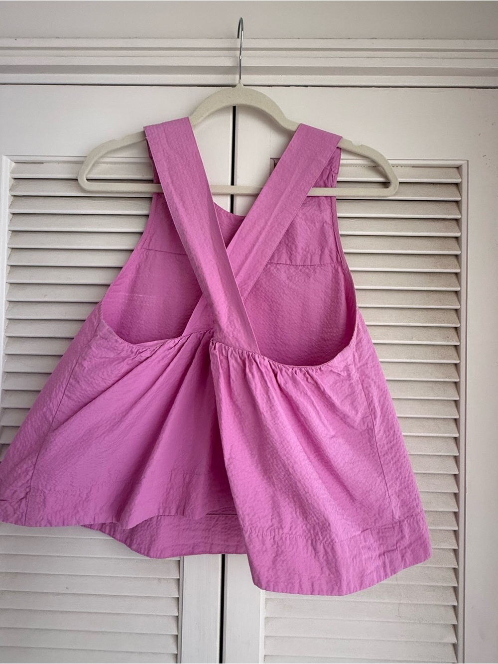 A New Day Cross-Back Crop Tank Top - Picture 3 of 6